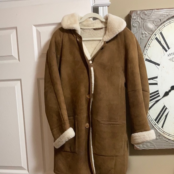 Authentic Sheep Skin Coat - Picture 1 of 4